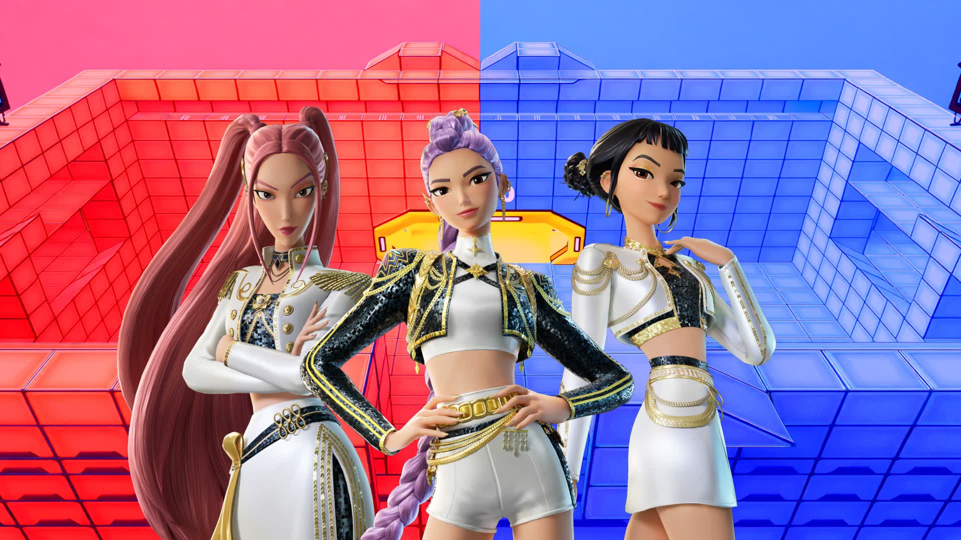 SUPER KPOP レッド VS ブルー 🔴🔵