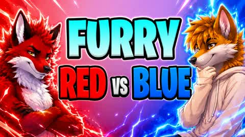 FURRY RED VS BLUE