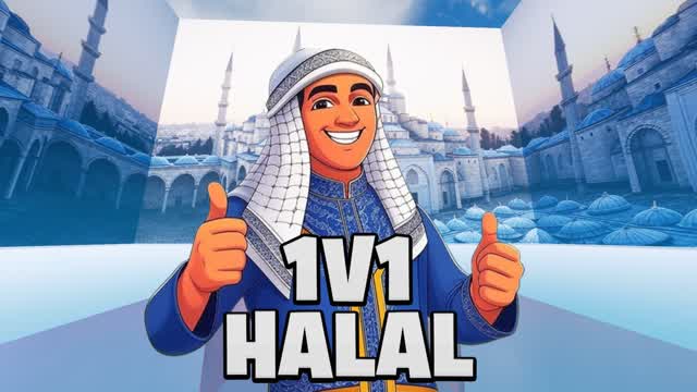 Halal 1v1 Build Fight