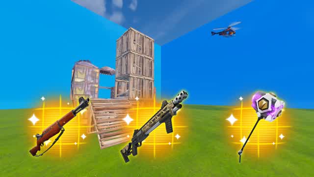 👉 MEGA 1V1: Free Build de 16 Personas