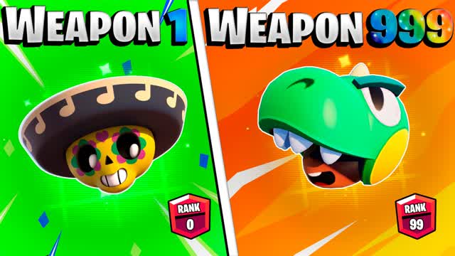 BRAWL GUN GAME 🎯 ONE SHOT MUSIC PARTY