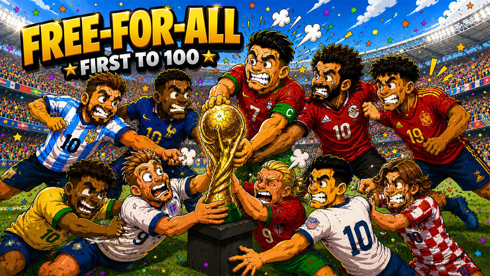 WORLD CUP FREE FOR ALL 🤩