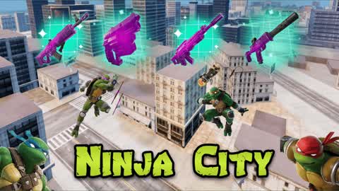 Ninja City - ALL WEAPONS VEHICLES 💥