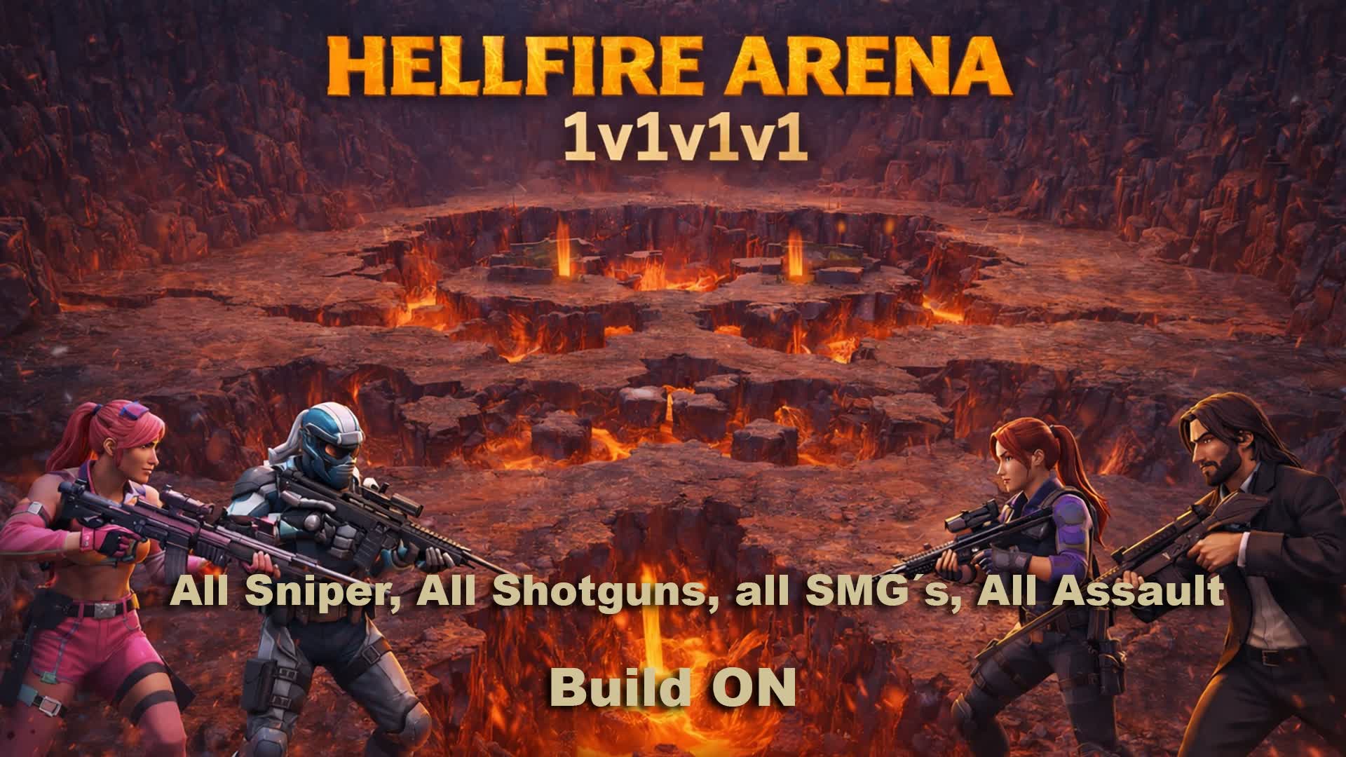 Hellfire Arena 1v1v1v1