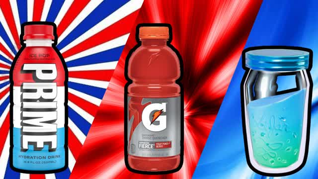 đ„€Prime VS Gatorade VS Slurpđ„€