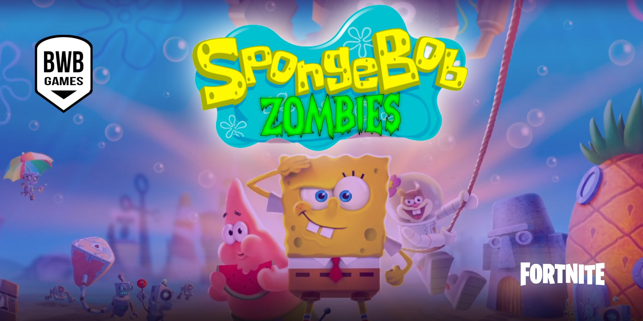 Spongebob Zombies 7681-9367-6019 by thelongnose - Fortnite Creative Map ...