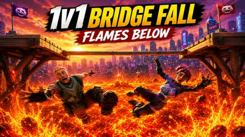 1V1 Bridge FALL FLAMES