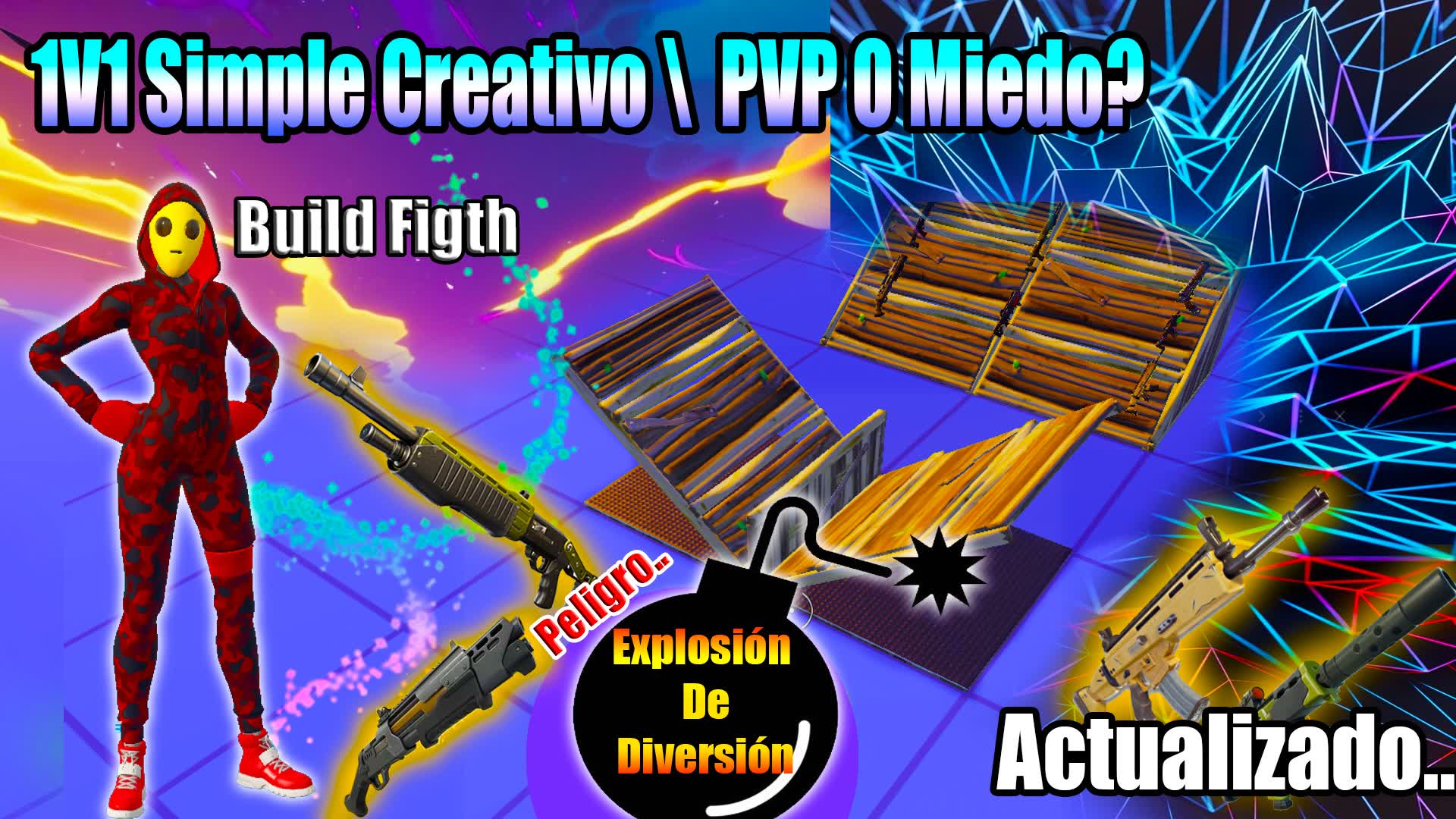 1V1 Simple Creativo \ PVP O Miedo?