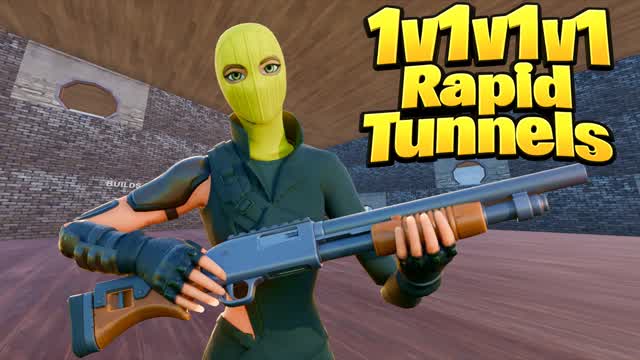 1v1v1v1 Rapid Tunnels
