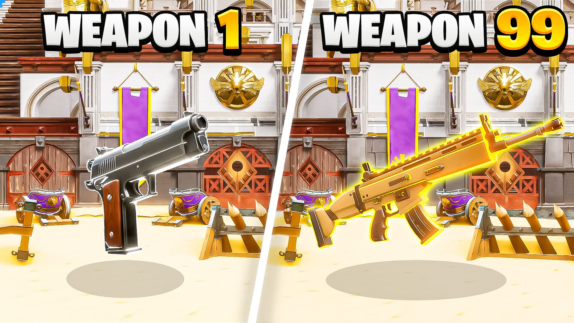 ARENA INFINITE GUN GAME 🏆