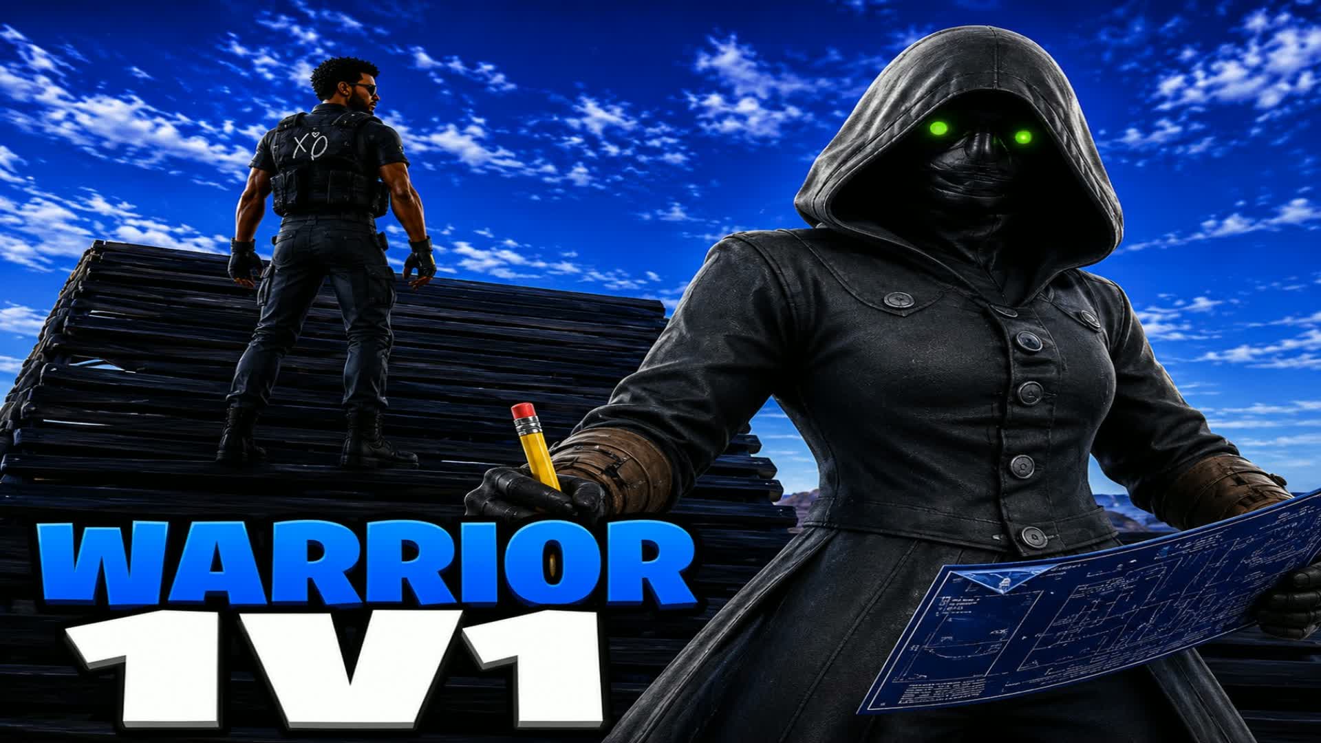 1V1 WARRIOR BUILD FIGHTS