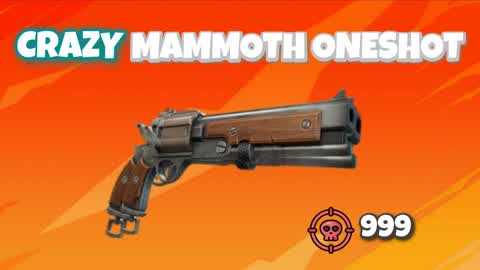 CRAZY MAMMOTH ONESHOT🎯TILTED TOWERS🎯