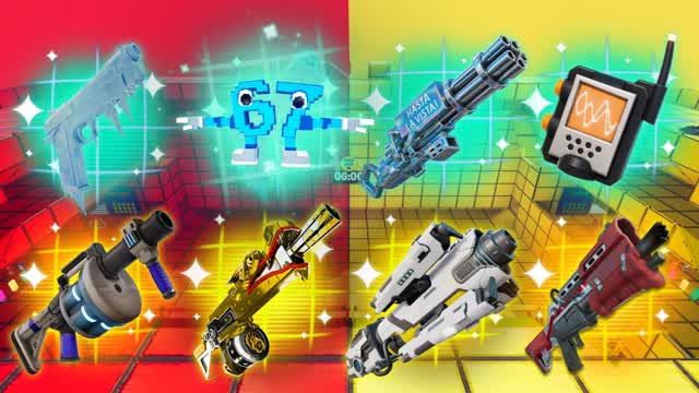 CRAZY RED VS YELLOW 🔴🔵