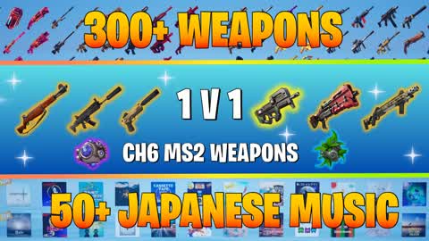 300+ Weapons  1V1