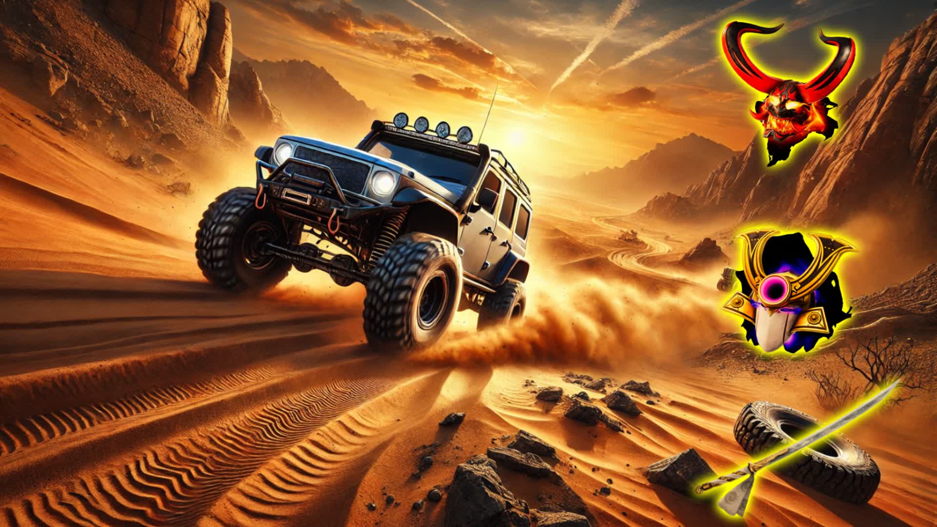 🏜️ DESERT ROAD FFA 🏁