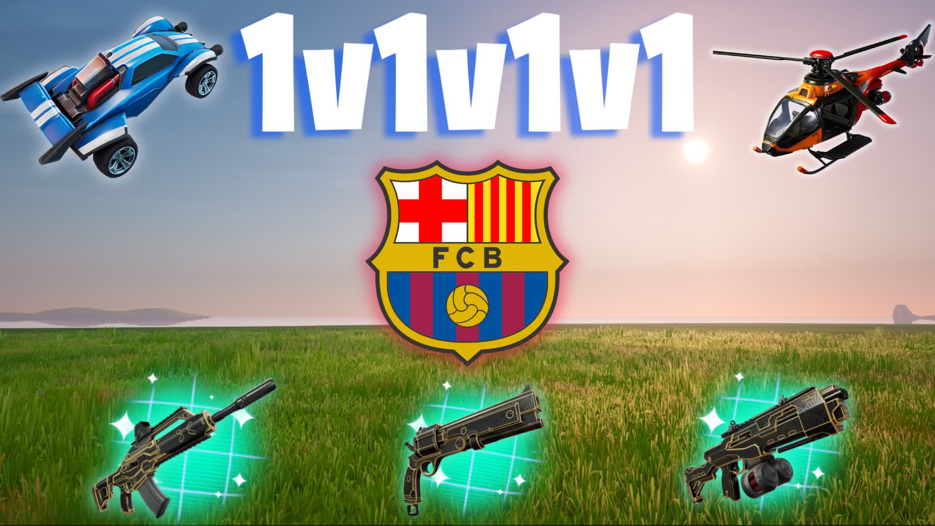 BARCELONA 1V1V1 REALISTICS