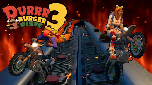 Durrr Burger Piste 3 - Motorcycle 🏍️🍔