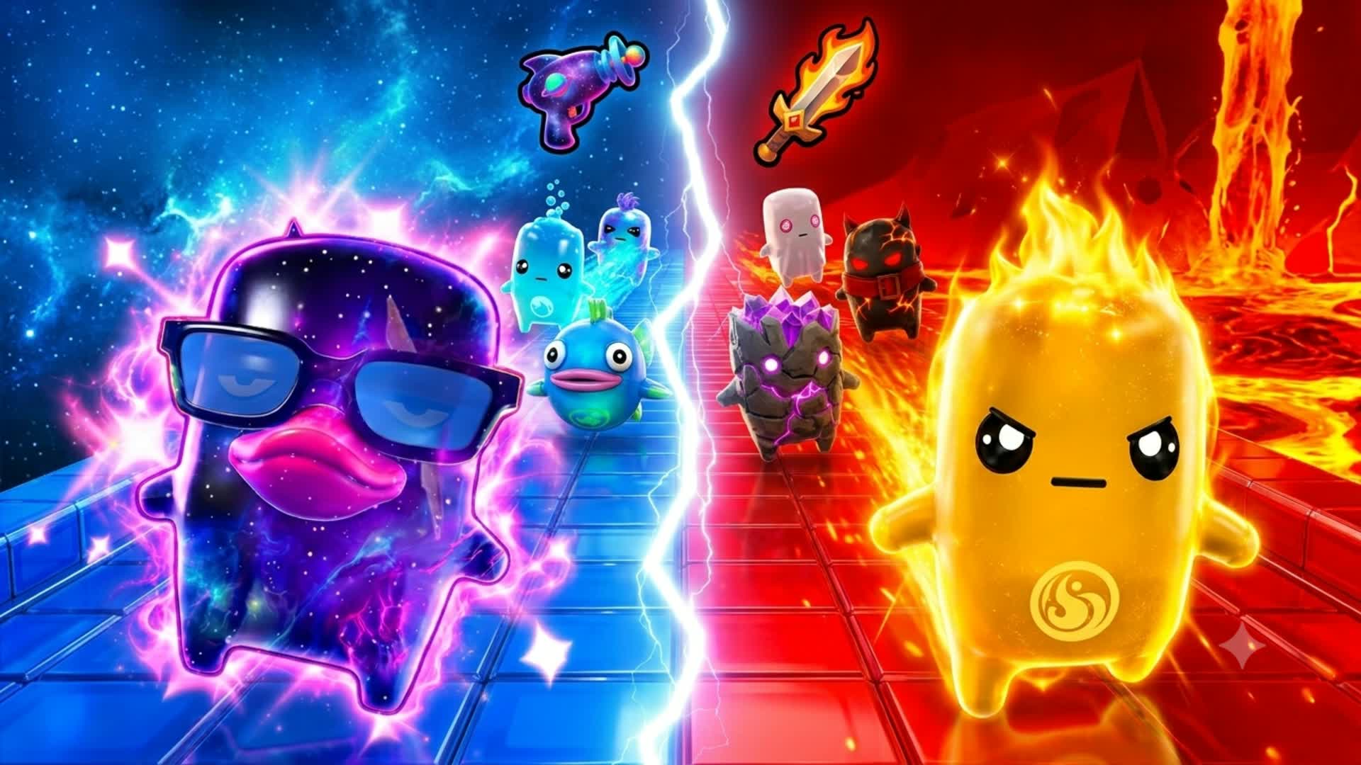 TA QUENTE RED VS BLUE