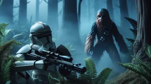 Galactic Battleground: Forest Firefight