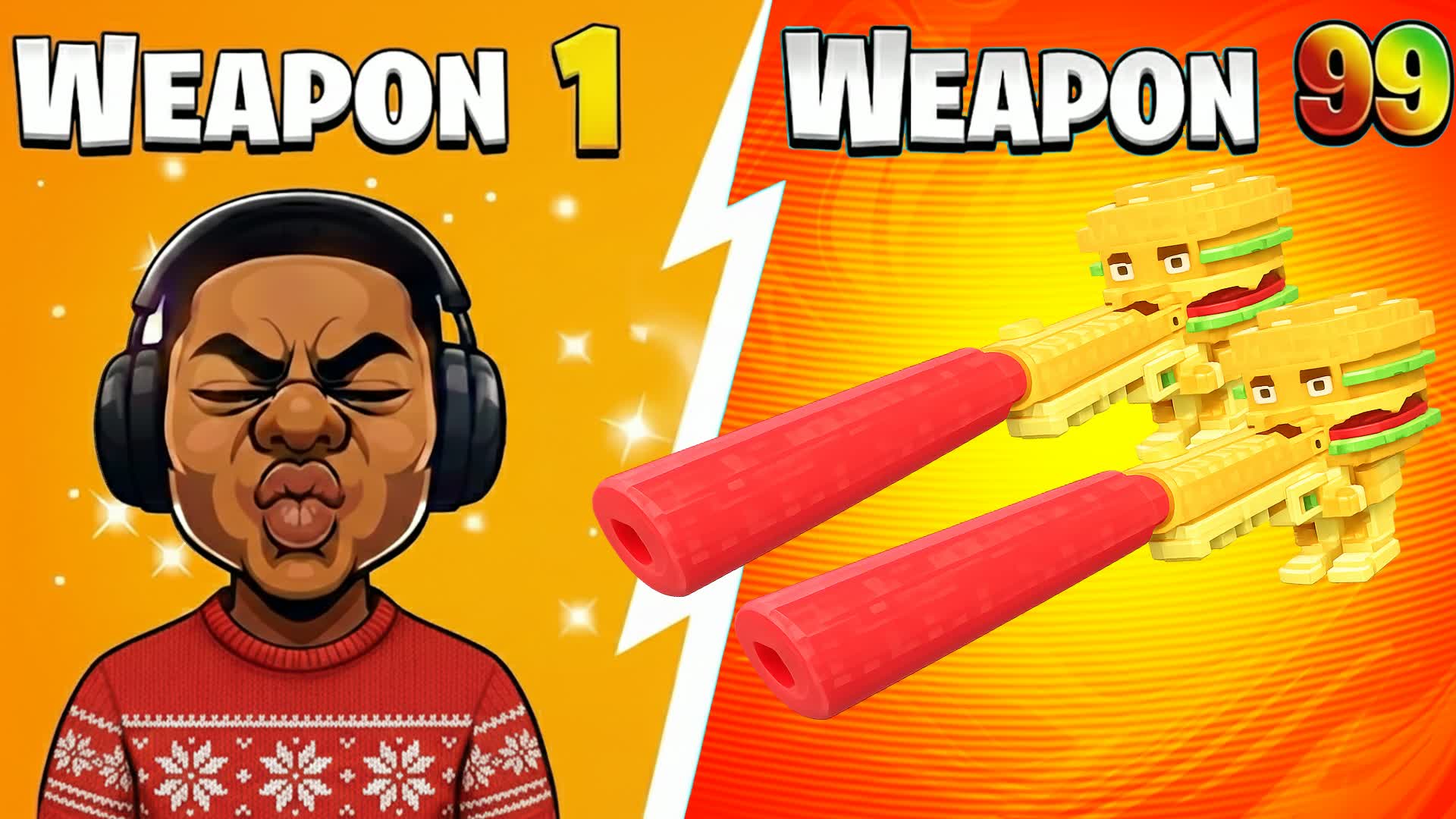 INSANE GUN GAME 🔫 ONE SHOT CHAOS ⭐