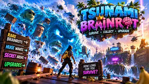 BRAINROT TSUNAMI: SURVIVE 🌊