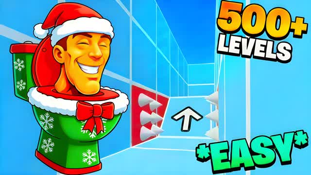 DEFAULT TOILET MEME PARKOUR 500+ FP