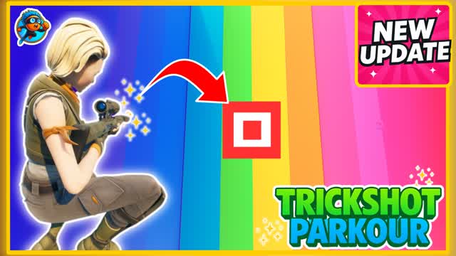 EASY TRICK SHOT PARKOUR 🎯100