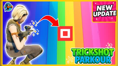 EASY TRICK SHOT PARKOUR 🎯100