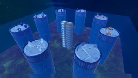 Pillars Towers Zero Build