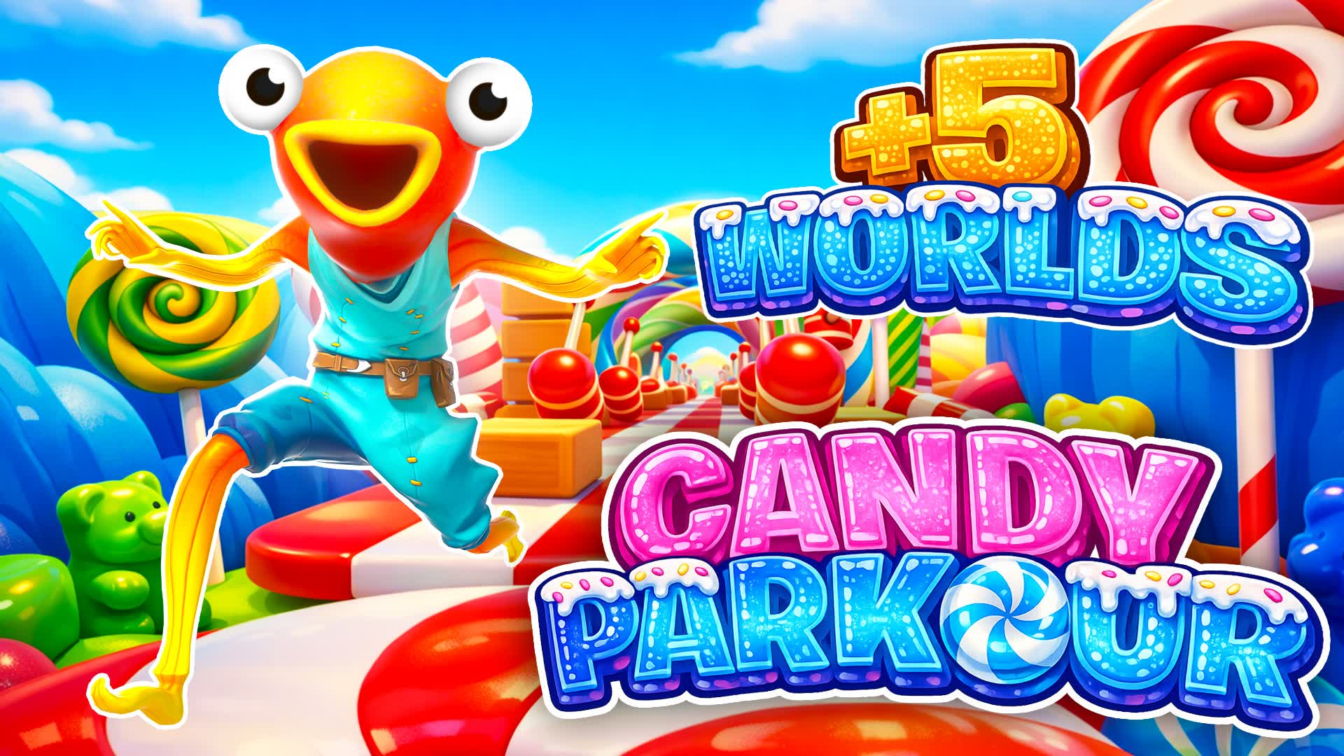 CANDY PARKOUR ππ¬ 5+ WORLDS π―βοΈ