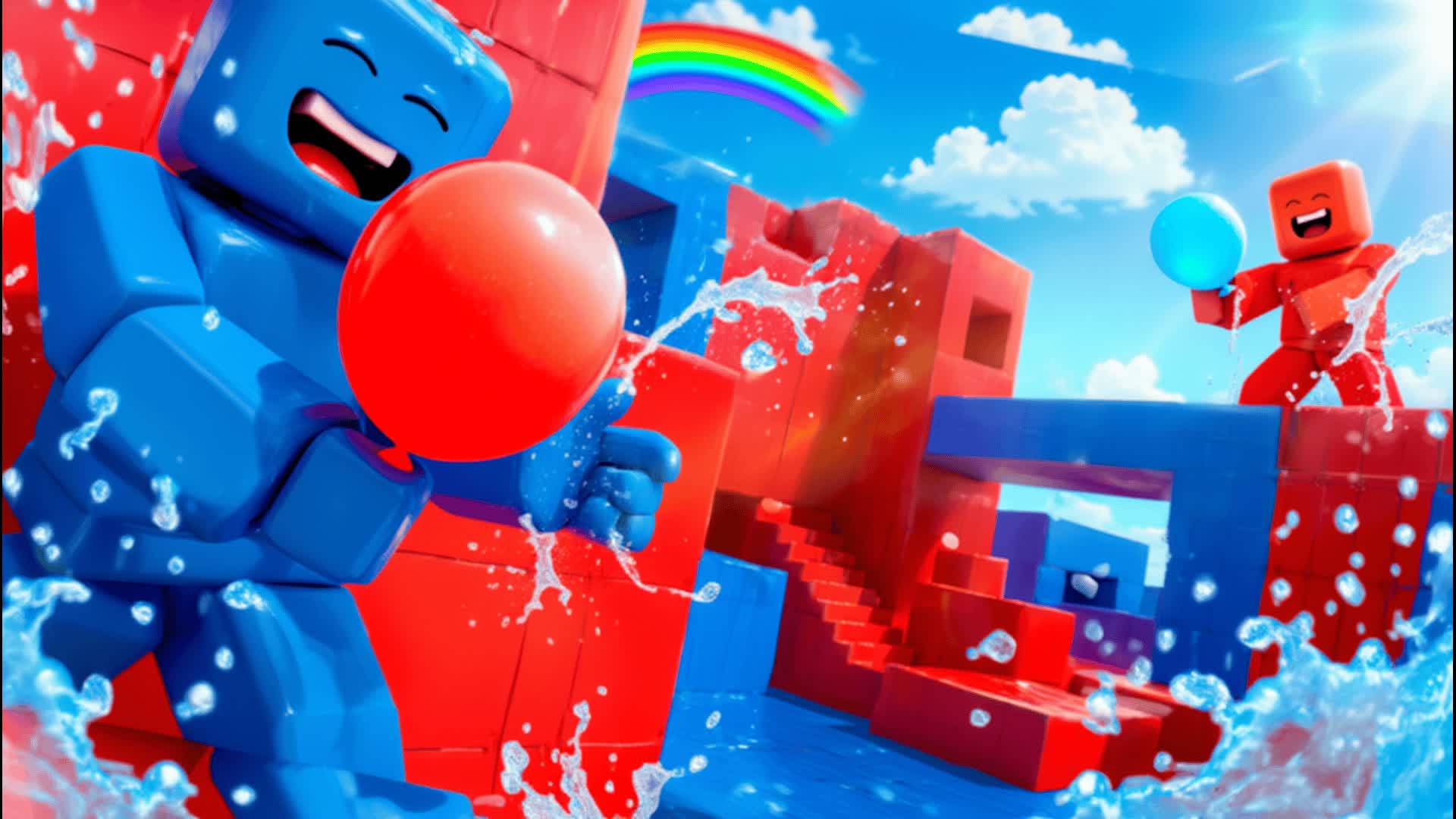 SUMMER TIME RED VS BLUE 🔴🔵