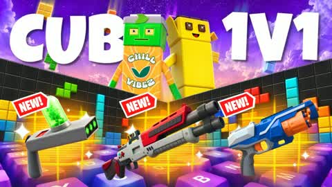1V1 FFA ALL GUNS & CARS CUBE ARENA🧊⚔️
