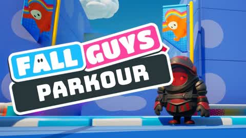 Parkour Fall Guys 🌈