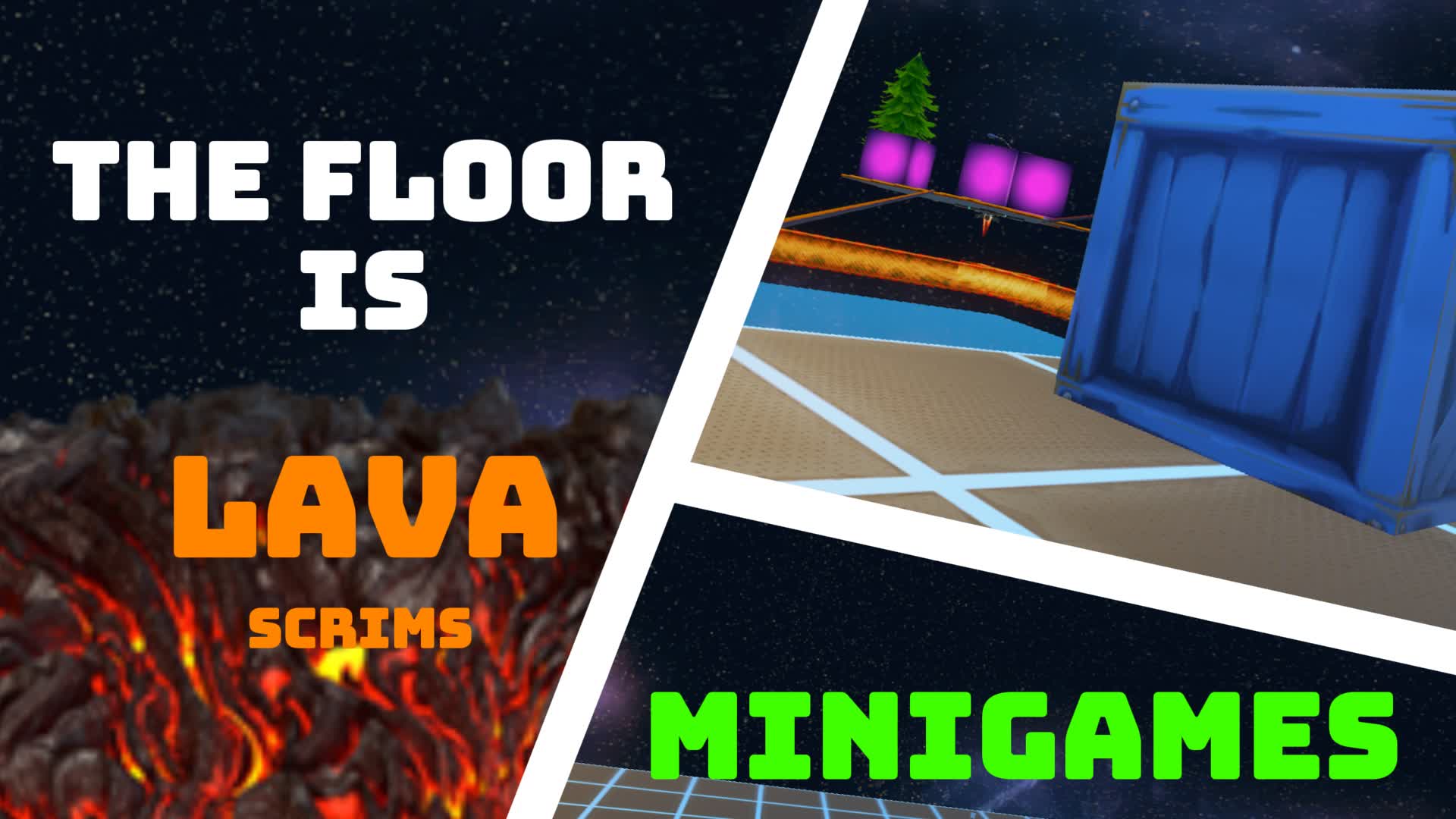 THE FLOOR IS LAVA MINIGAMES🔥🌋 414065618214 by oquaey Fortnite
