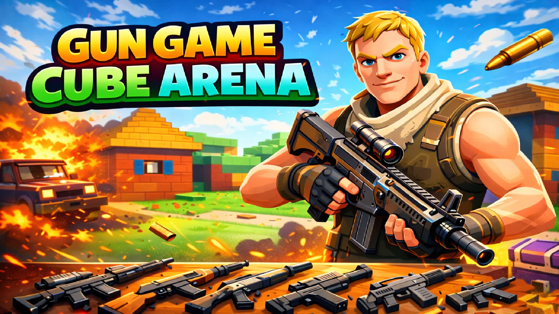 Gun game Cubed Arena