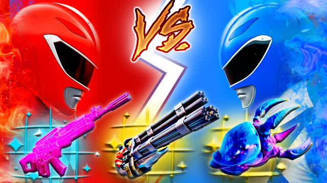 GO GO RED VS BLUE WITH EVERY GUN 🔵🔴