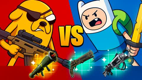 ADVENTURE TIME RED VS BLUE 🔴🔵