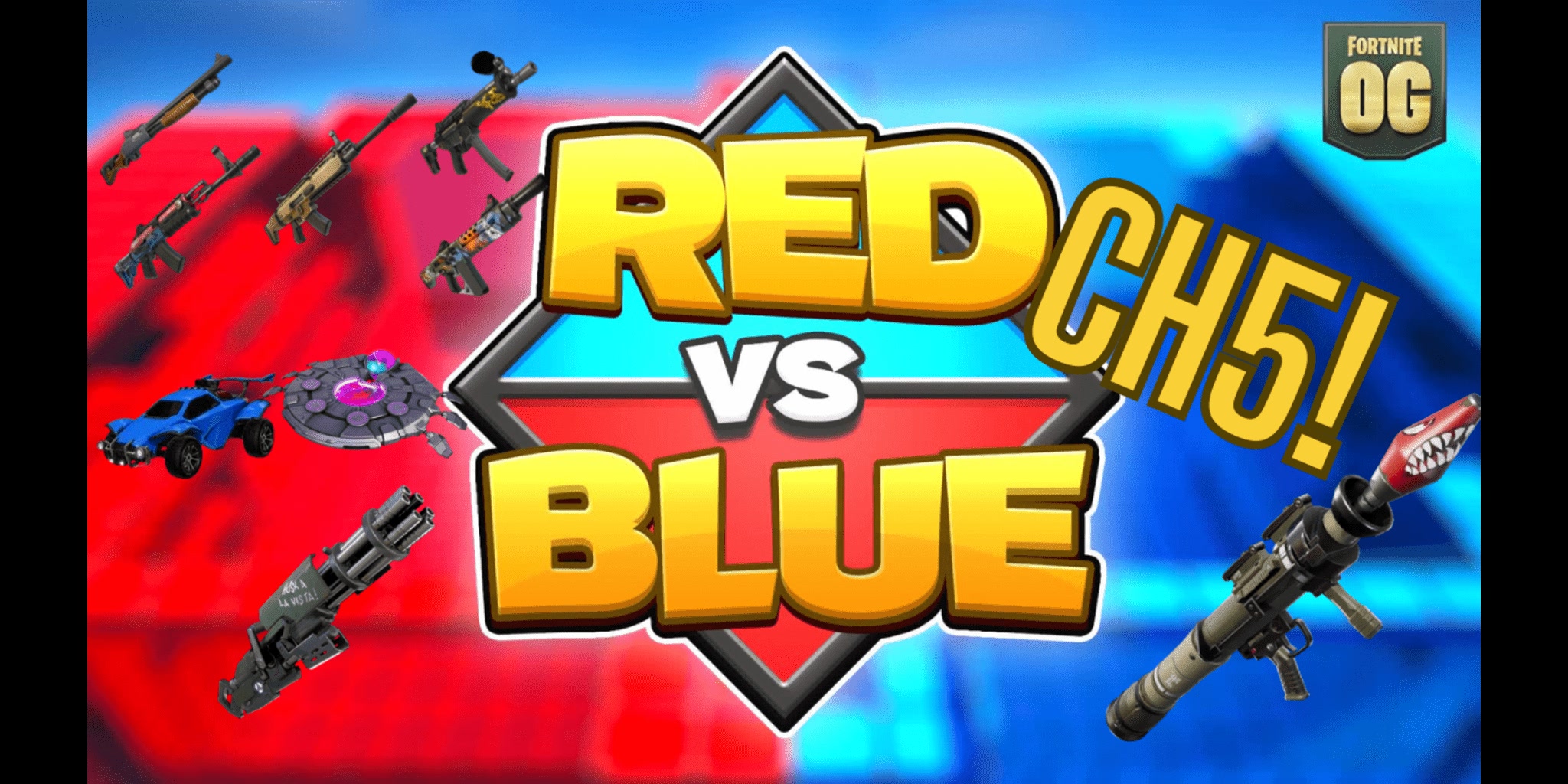 CH5 RED VS BLUE!🔴🔵