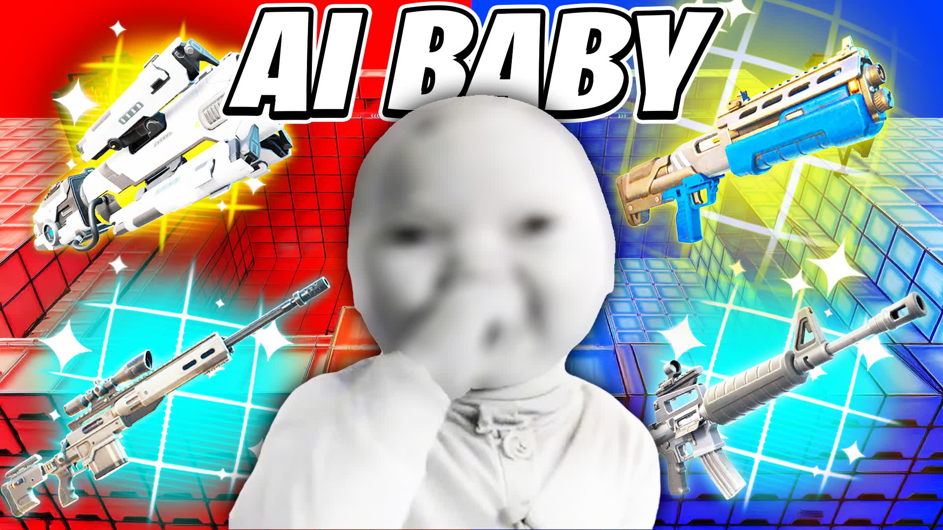 CREEPY AI BABY|RED VS BLUE🔴🔵
