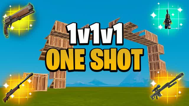 🔫1v1v1 Sniper One Shot🤫FFA