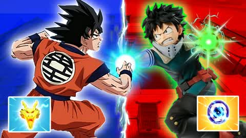MEGA ANIME ROUGE VS BLEU🔴🔵
