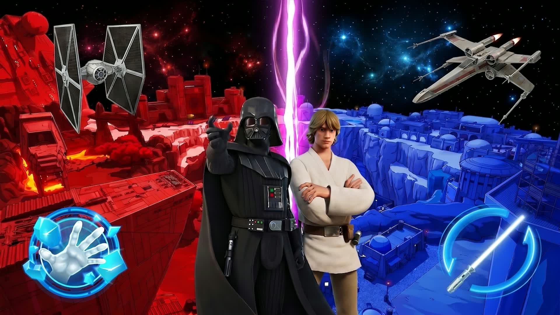 STAR WARS RED VS BLUE 🔴🔵CLASH