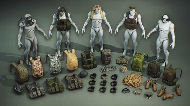 Military Supplies-VOL2-Clothing and Bags