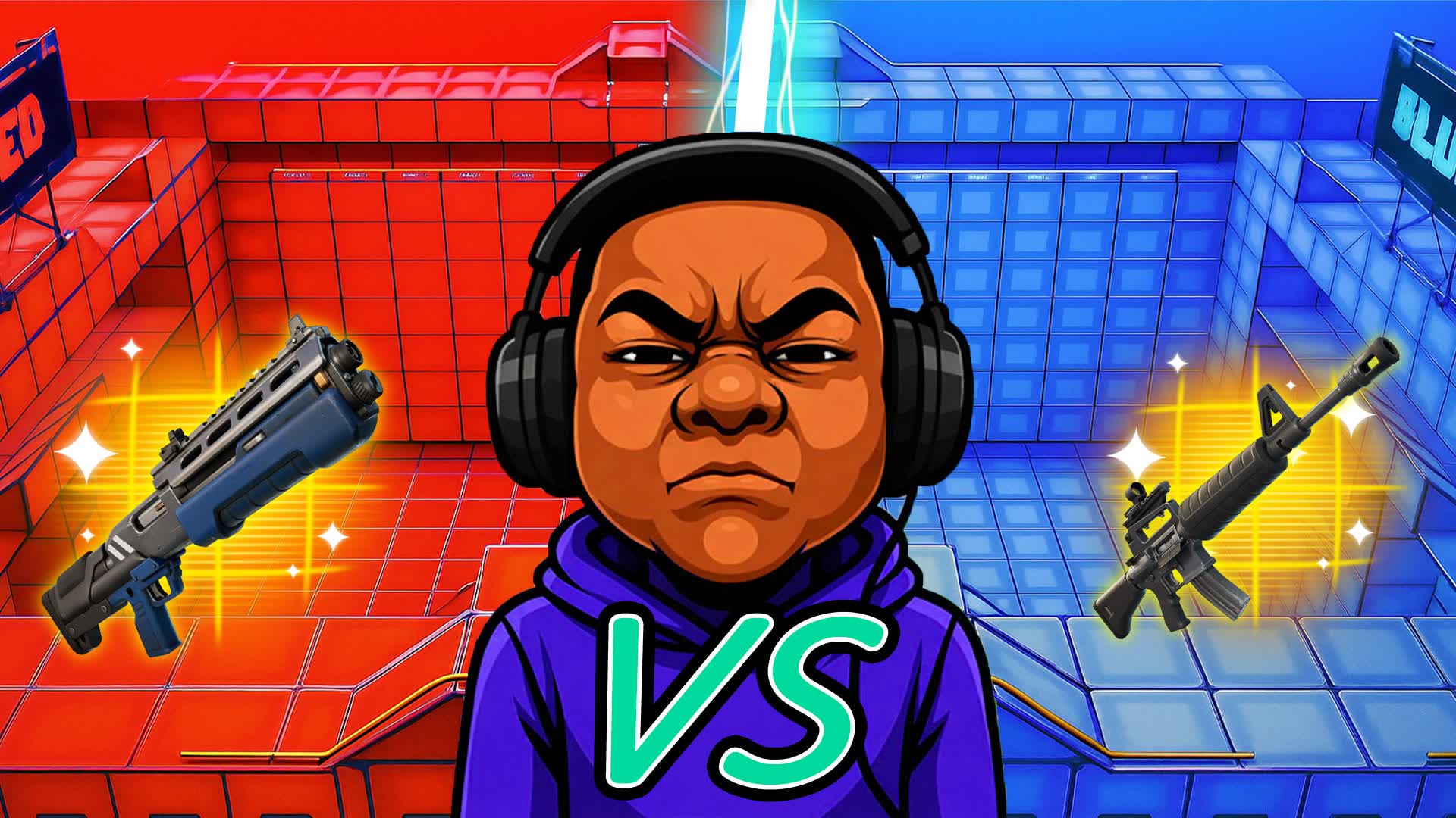 RED SUPER VS BLUE π΄π΅ BIG