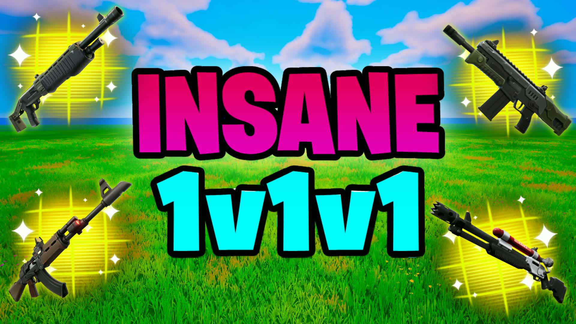 INSANE 1v1v1 リロード FFA