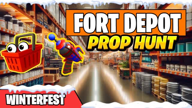 FORT DEPOT PROP HUNT 🔨 STORAGE