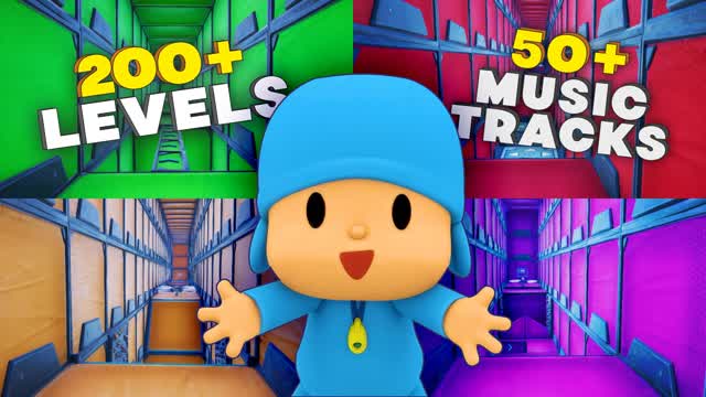 🎵 Pocoyo Parkour 200+ 🎵