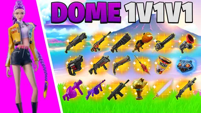 1v1v1 Dome 1v1 Realistics Free for All