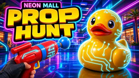 NEON MALL PROP HUNT 🌃