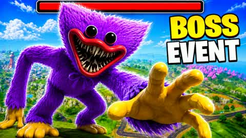 Huggy Wuggy Boss Fight Event - Bossfight